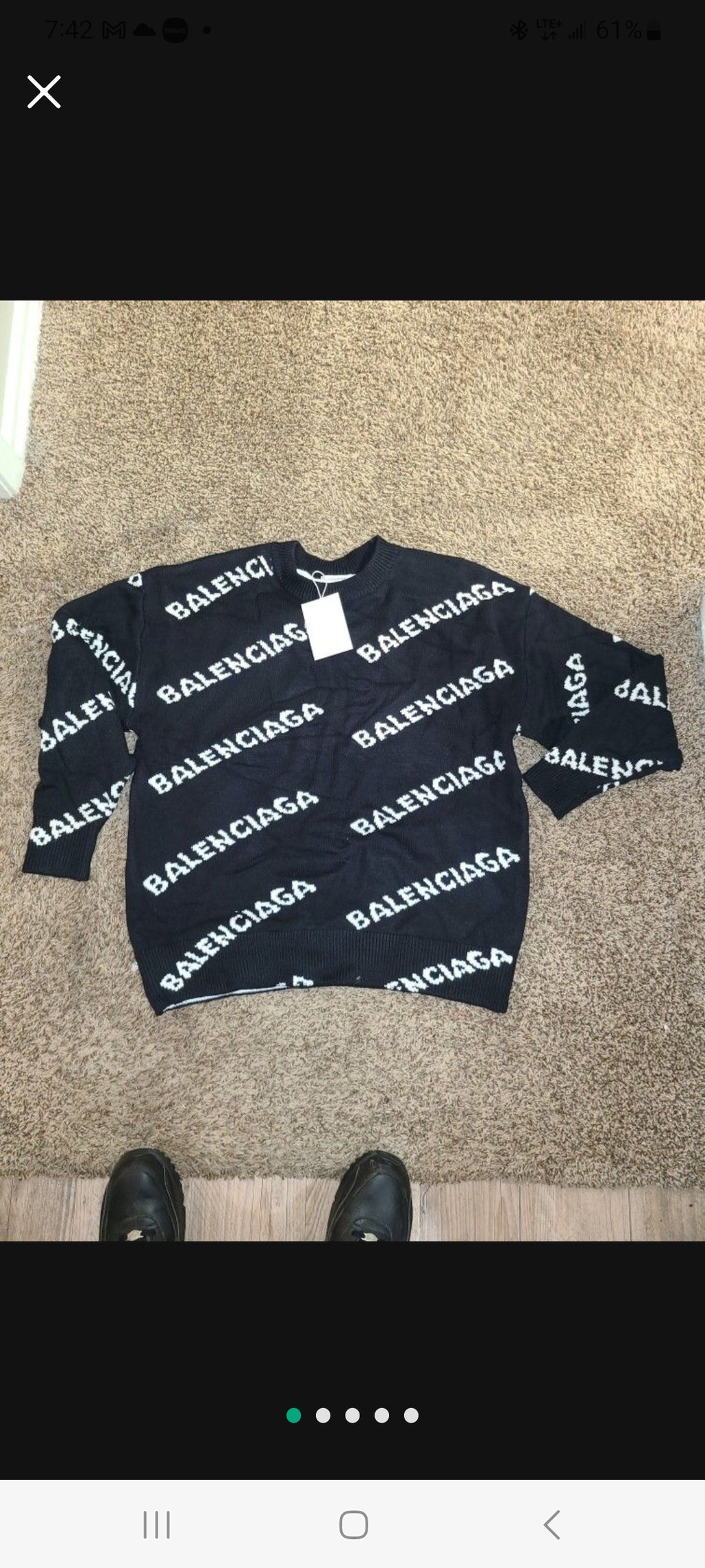 B Sweater Logo All