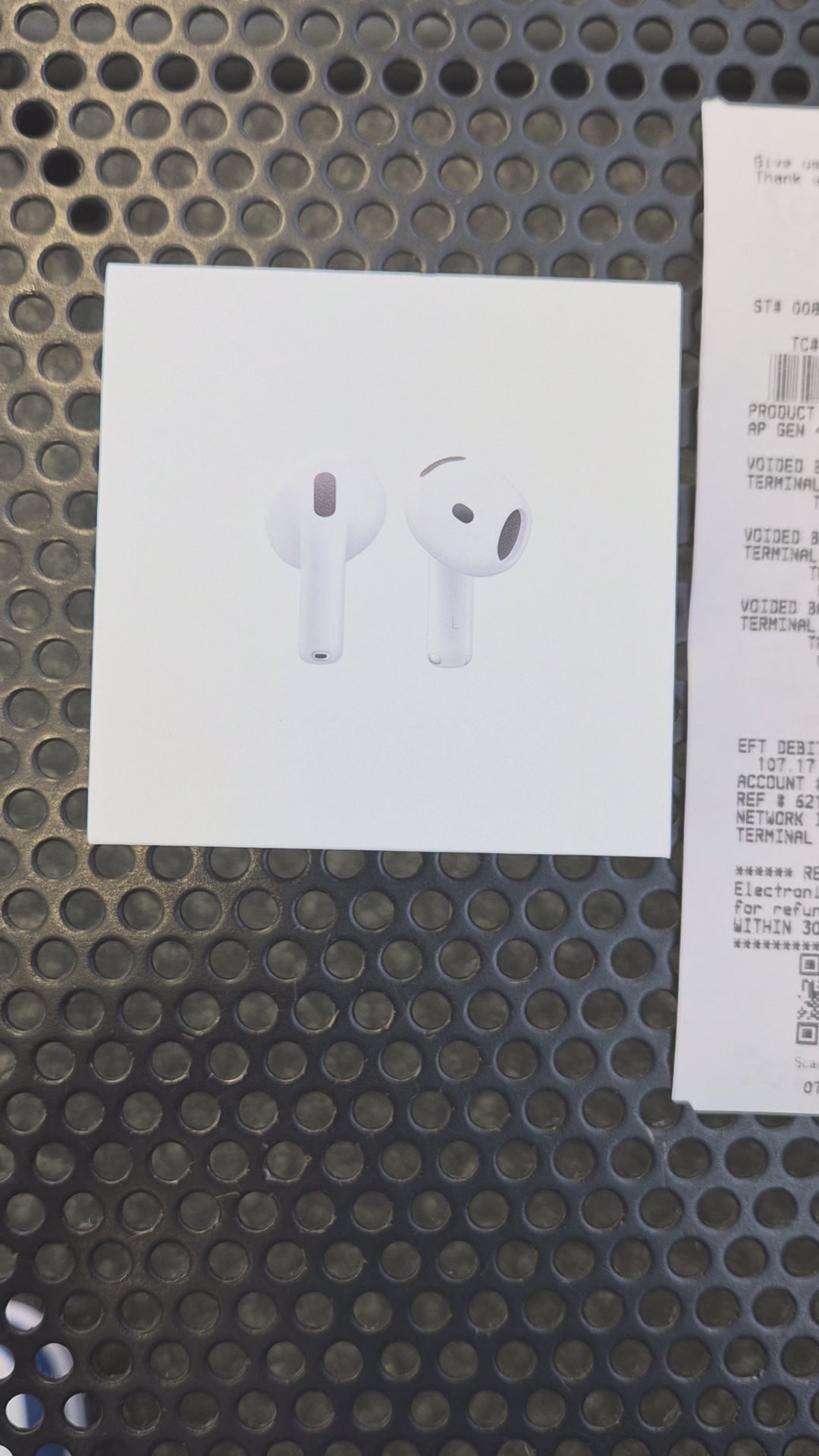 AirPods 4 Wireless Earbuds, Bluetooth Headphones, with Active Noise Cancellation